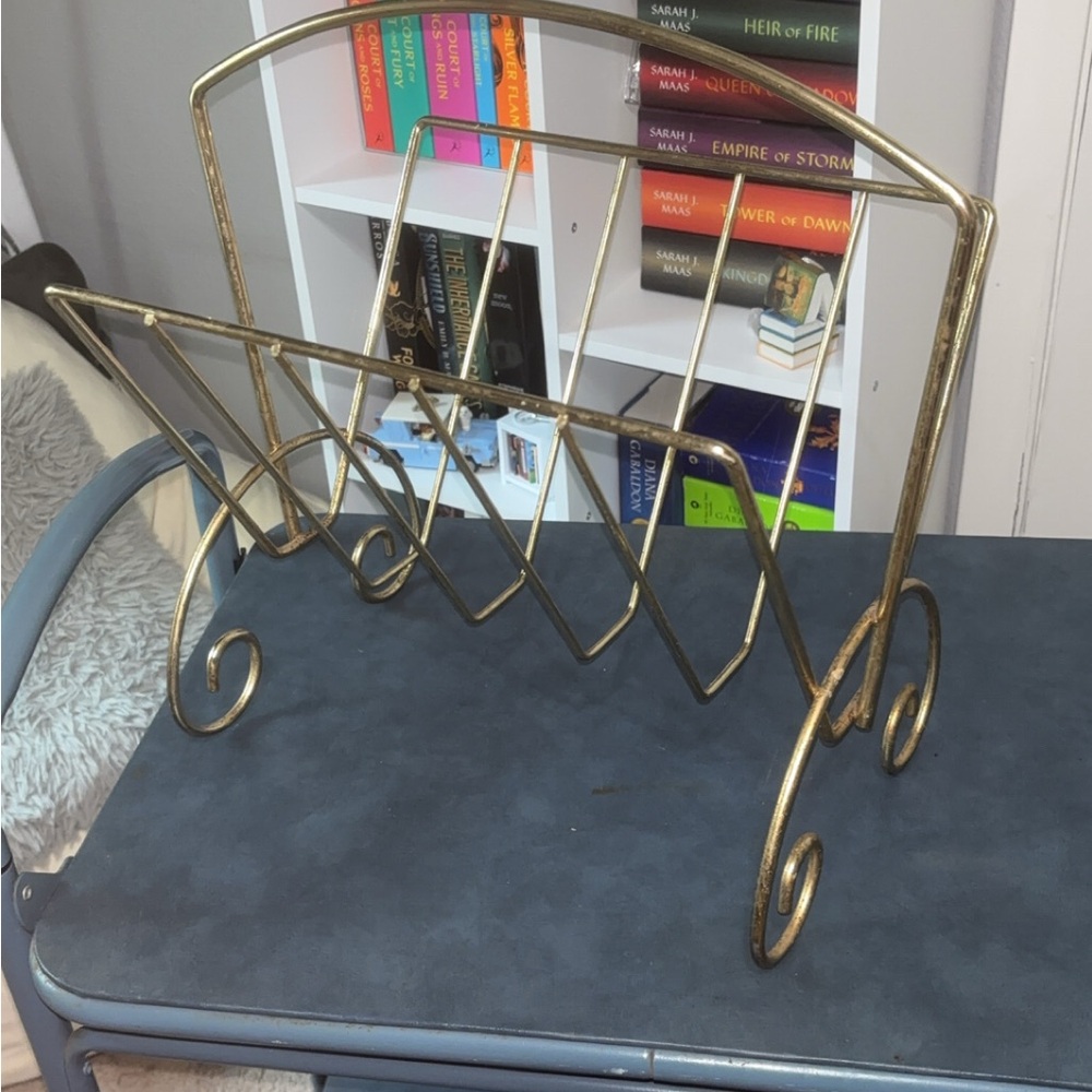 Antique Magazine Rack